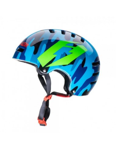 Casque Armor-Jitsie Squad rouge-turquoise