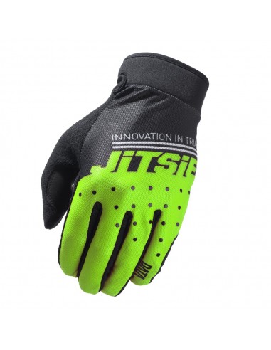 Gants Jitsie Data vert fluo