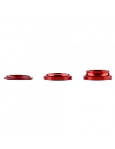 Entretoise Jitsie pour moyeux axe 10mm - rouge