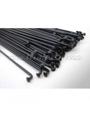 Spokes double butted (1 pc) black