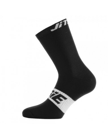 Chaussettes Jitsie Solid Noires-blanches