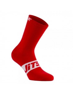 Chaussettes Jitsie Solid Rouge-blanc