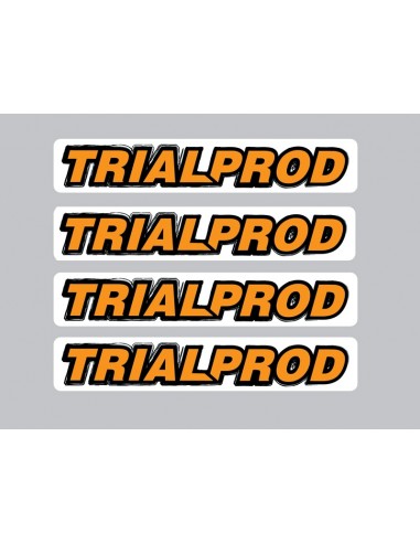 Set de 8 stickers Trialprod