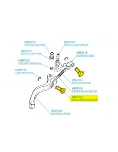 Pivot for Tech3 brake lever