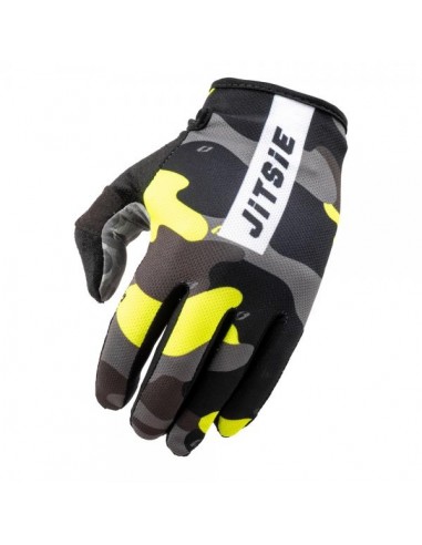 Gloves Jitsie G3 Core Camo Grey-Red