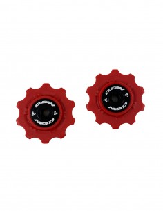 set of 2 plastic wheels for Clean chain tensioners 10T