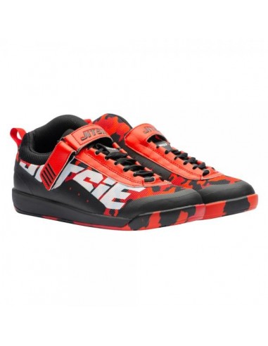 Chaussures trial Jitsie Air4ce Rouges camo