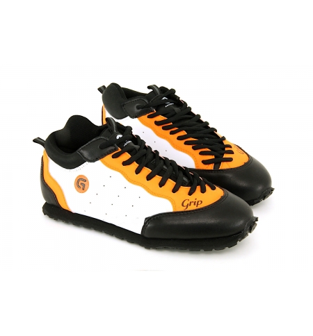 Chaussures Trial GRIP Shoes Orange-blanche